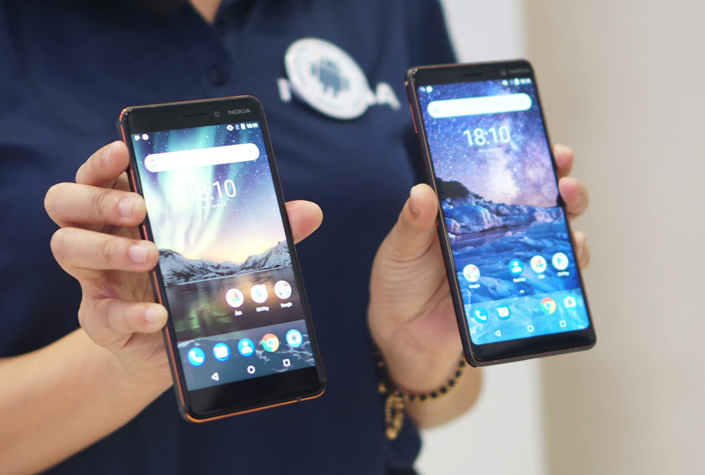 Nokia 6, 7 Plus về Việt Nam, giá 6 và 9 triệu đồng